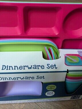 Kids Dinnerware Set or snack Time Table Set